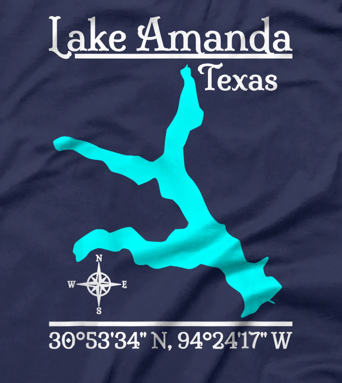 Womens Lake Amanda - Texas T-Shirt
