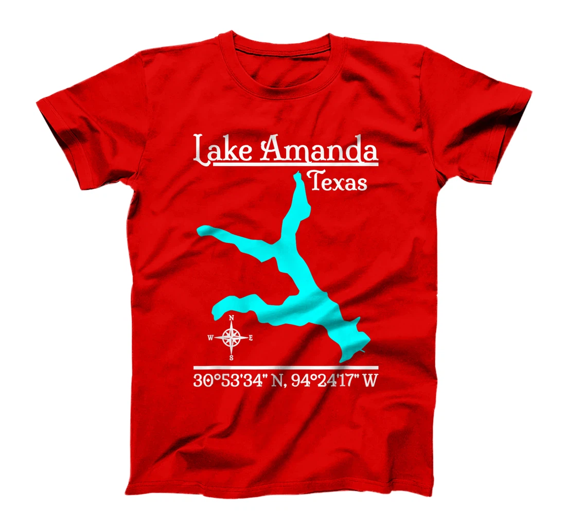 Womens Lake Amanda - Texas T-Shirt
