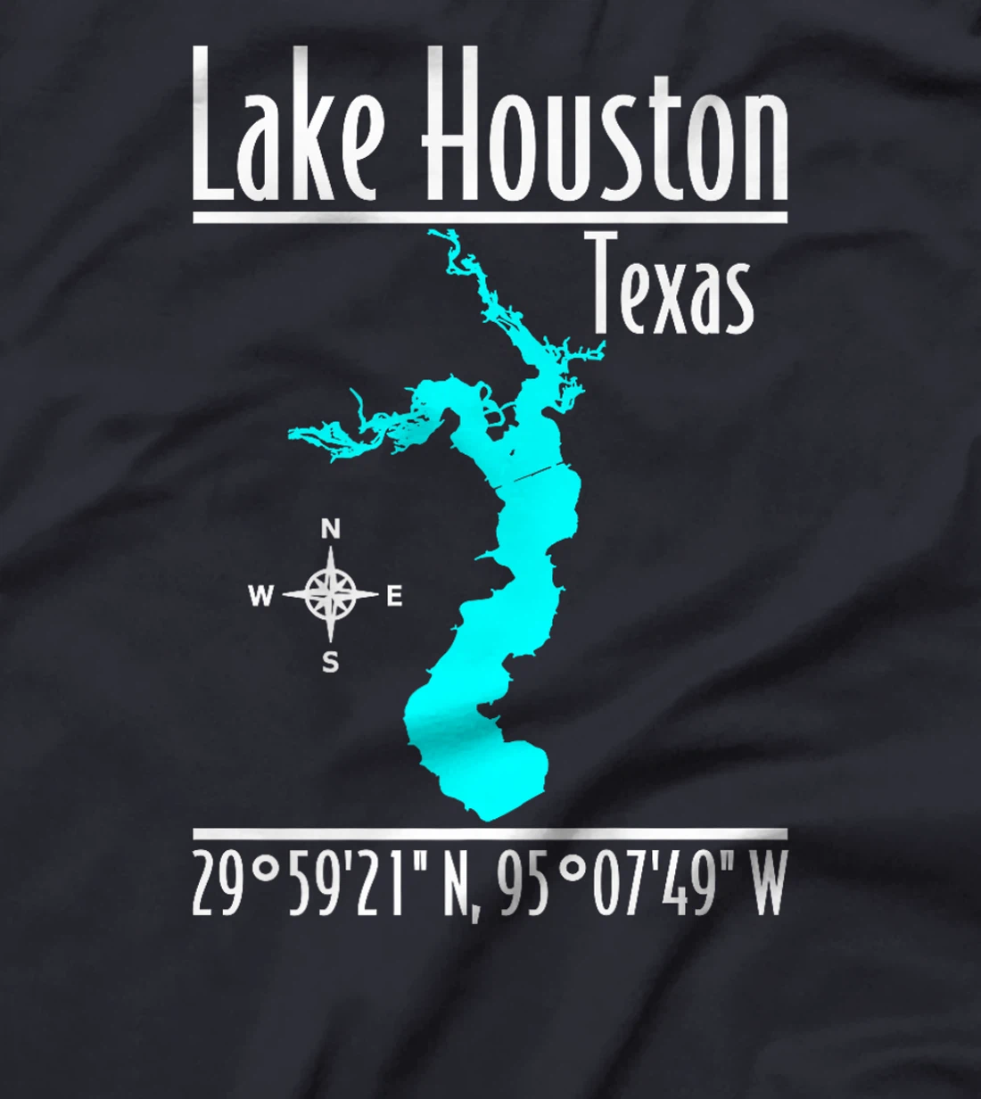 Modern Lake Houston - Texas Premium T-Shirt