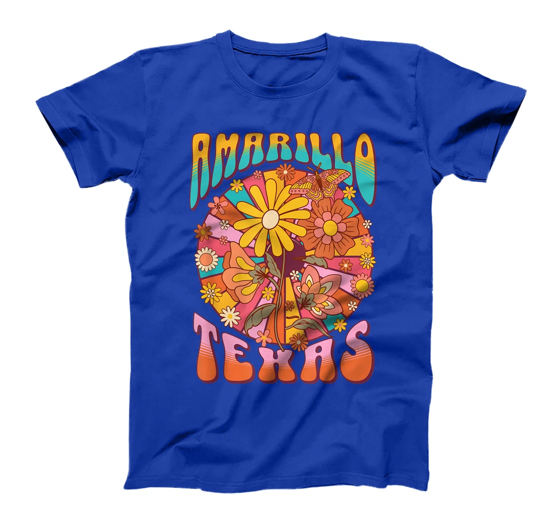 Amarillo Texas, Retro Vintage Love T-Shirt