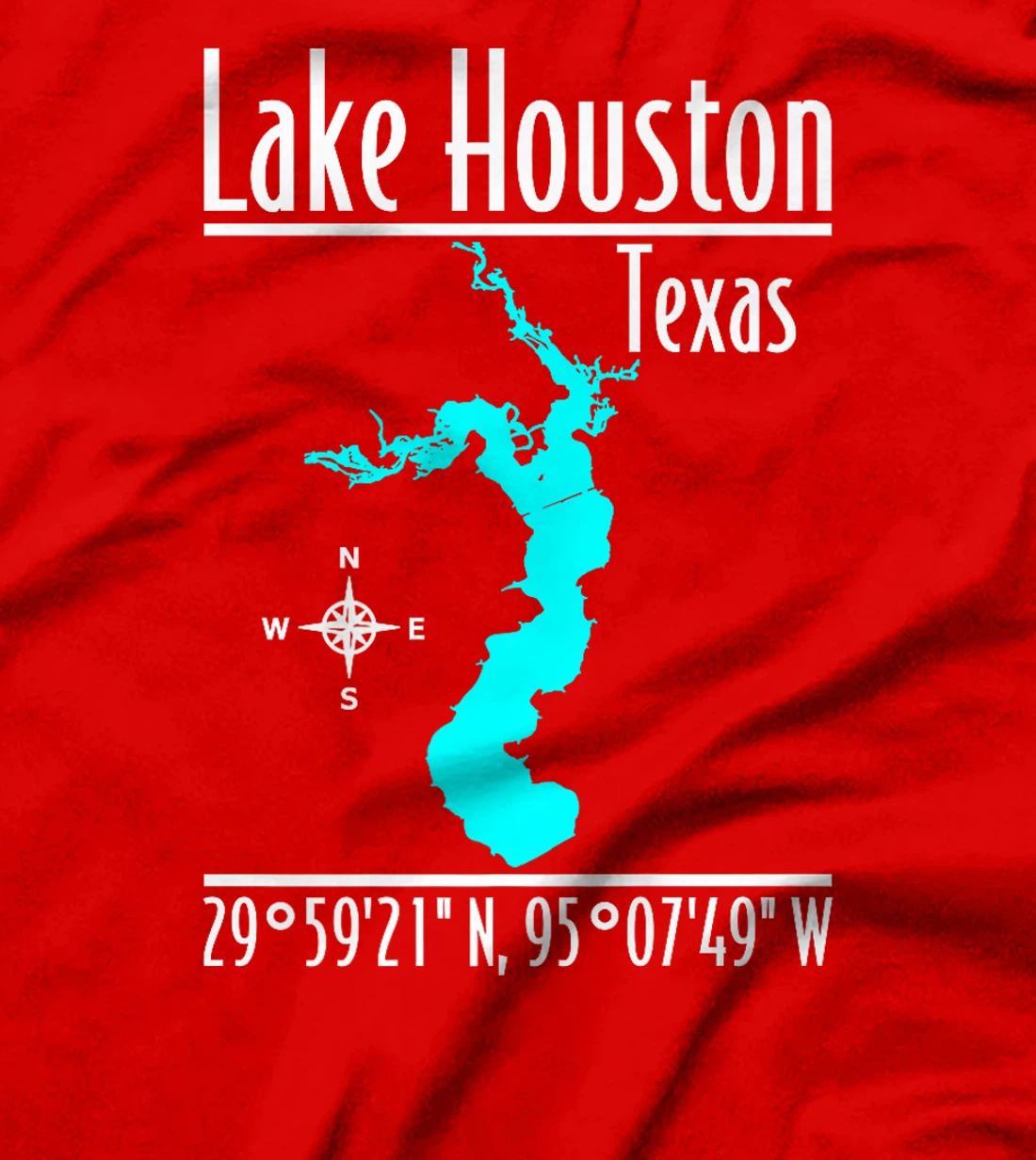 Modern Lake Houston - Texas Premium T-Shirt