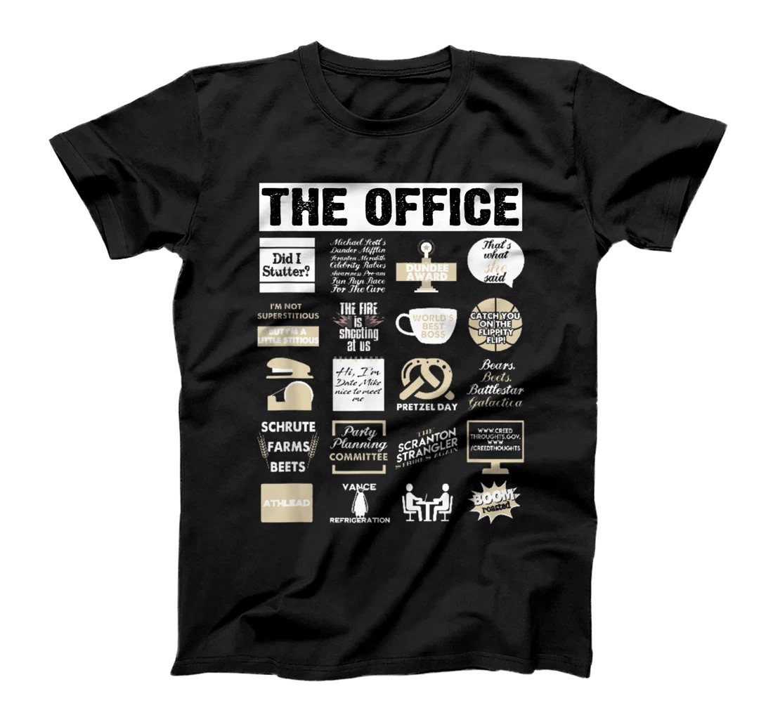 The Office Quote Mash-Up Funny Vintage T-Shirt