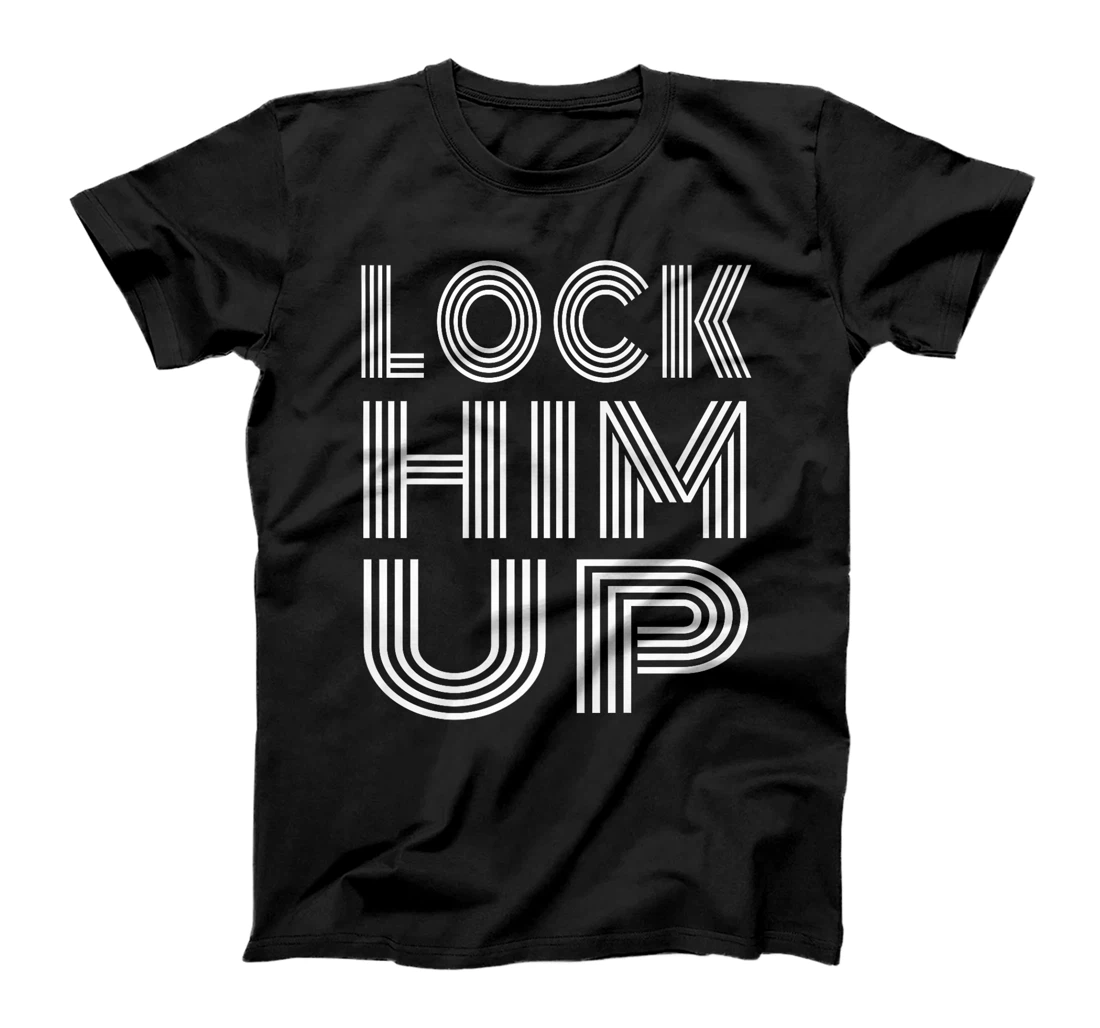 Lock Him Up Anti Trump Harris Waltz 2024 Harris Walz 2024 Premium T-Shirt