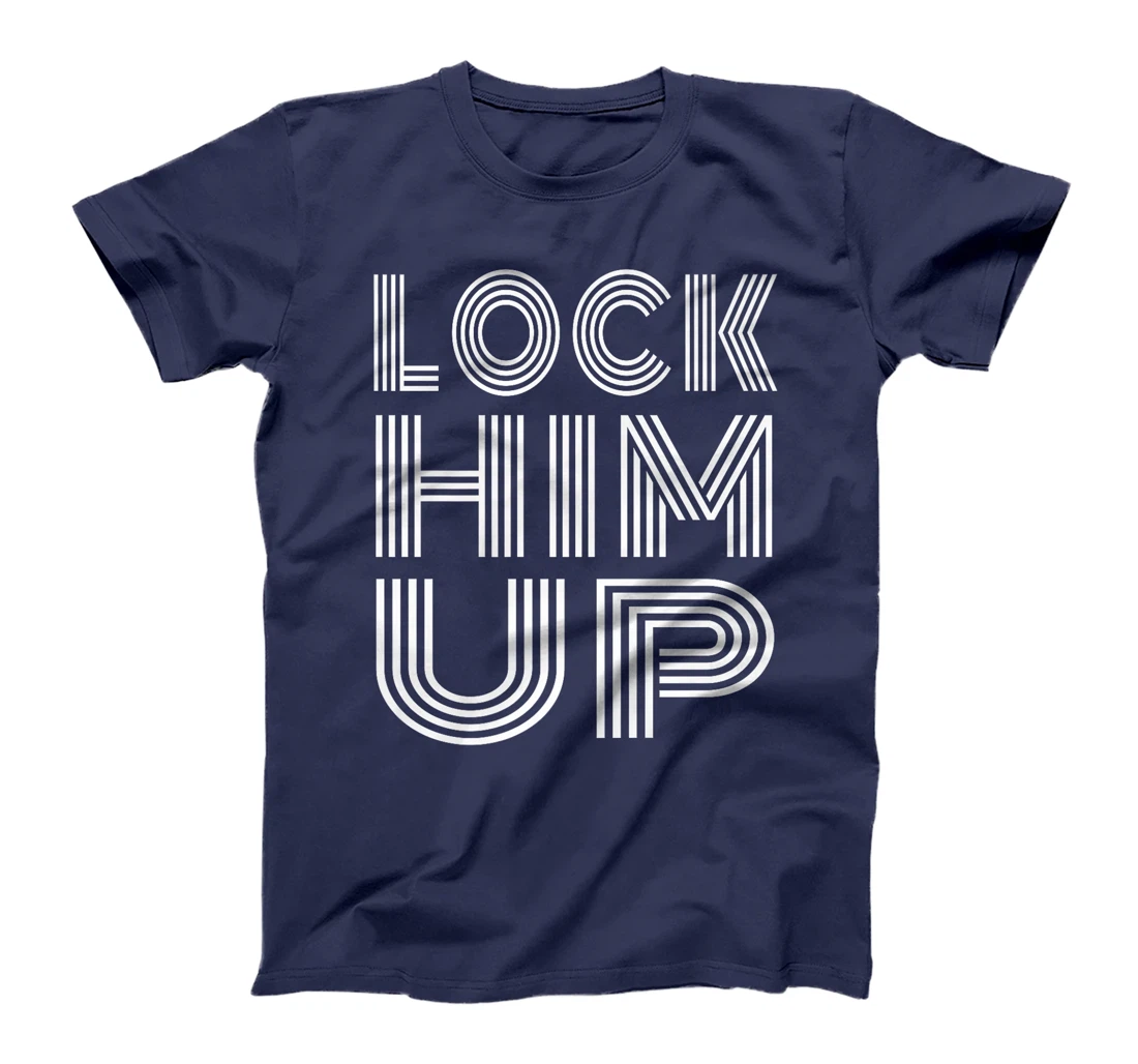Lock Him Up Anti Trump Harris Waltz 2024 Harris Walz 2024 Premium T-Shirt