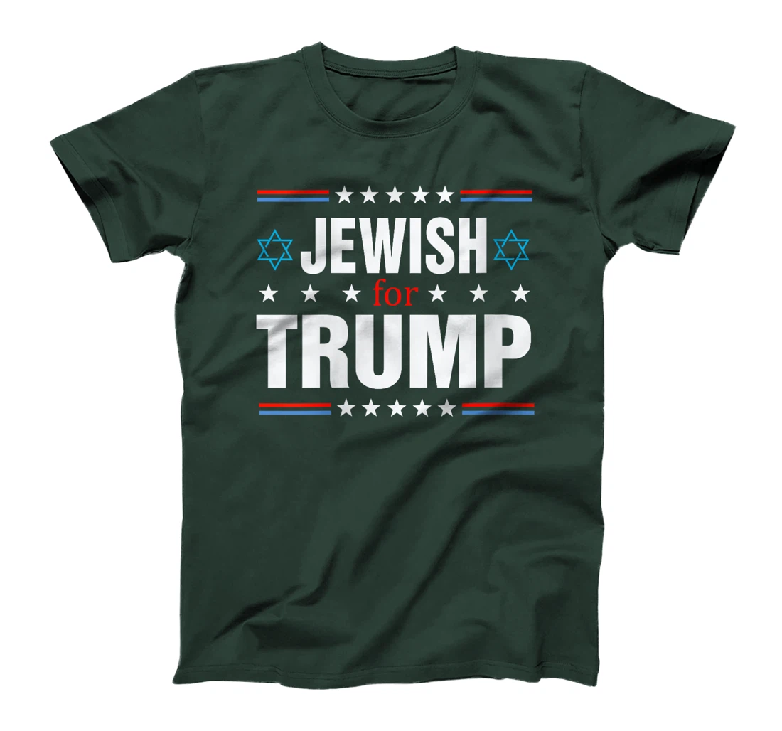 Womens Jewish For Trump, Trump 2024 President Election T-Shirt