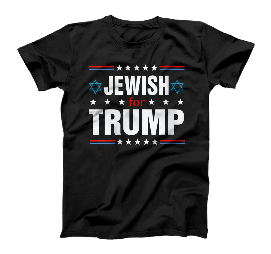 Womens Jewish For Trump, Trump 2024 President Election T-Shirt