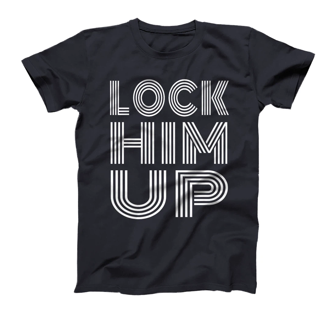 Lock Him Up Anti Trump Harris Waltz 2024 Harris Walz 2024 Premium T-Shirt