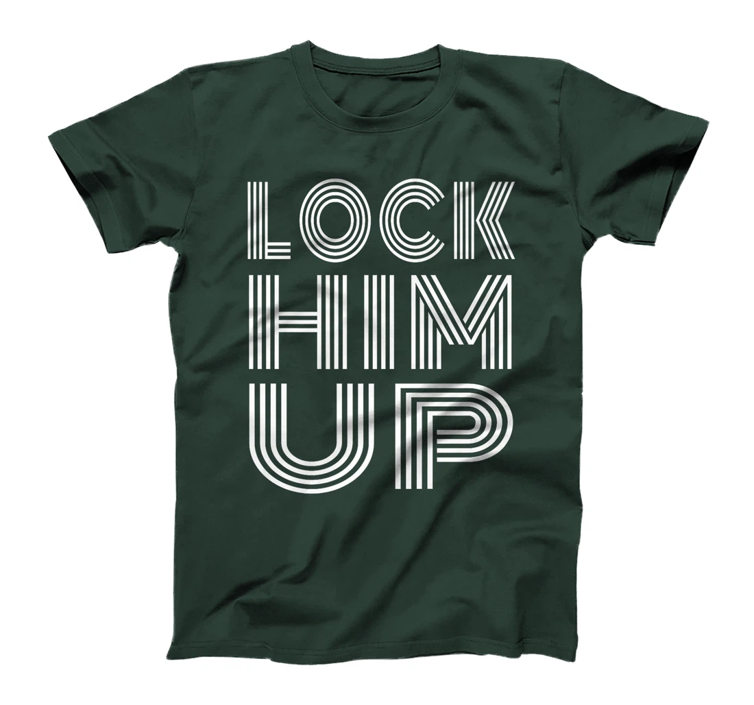 Lock Him Up Anti Trump Harris Waltz 2024 Harris Walz 2024 Premium T-Shirt