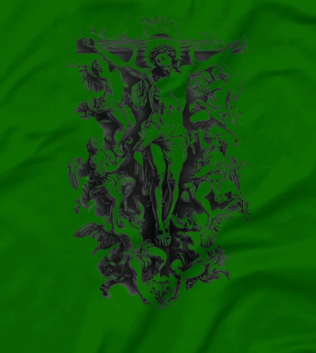 Jesus on the Cross Picture Jesus T-Shirt Son of God T-Shirt