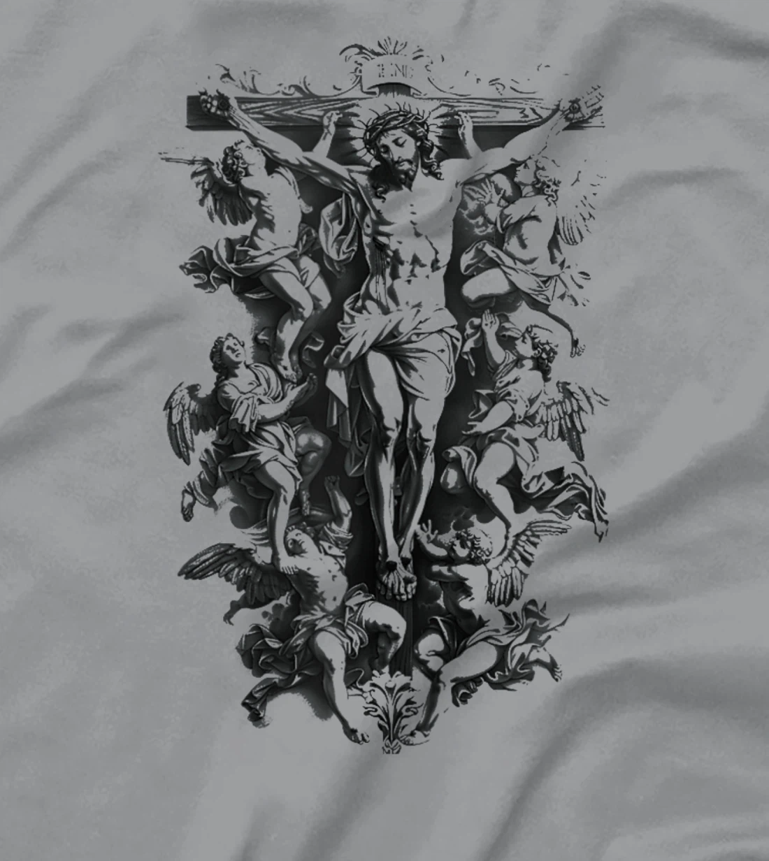 Jesus on the Cross Picture Jesus T-Shirt Son of God T-Shirt