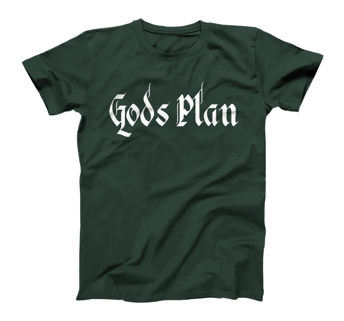 God's Plan T-Shirt Print, Gods Plan T-Shirt Print, God T-Shirt