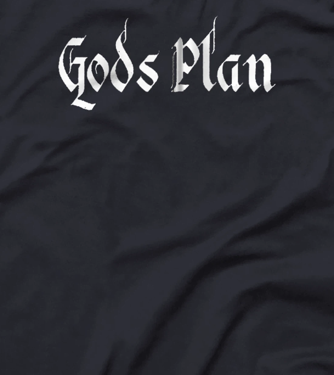 God's Plan T-Shirt Print, Gods Plan T-Shirt Print, God Raglan Baseball Tee