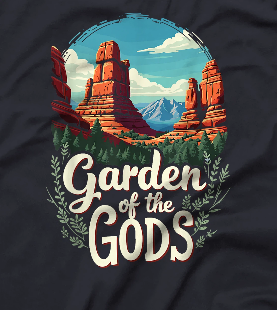 Garden of the Gods Colorado, Garden of the Gods T-Shirt
