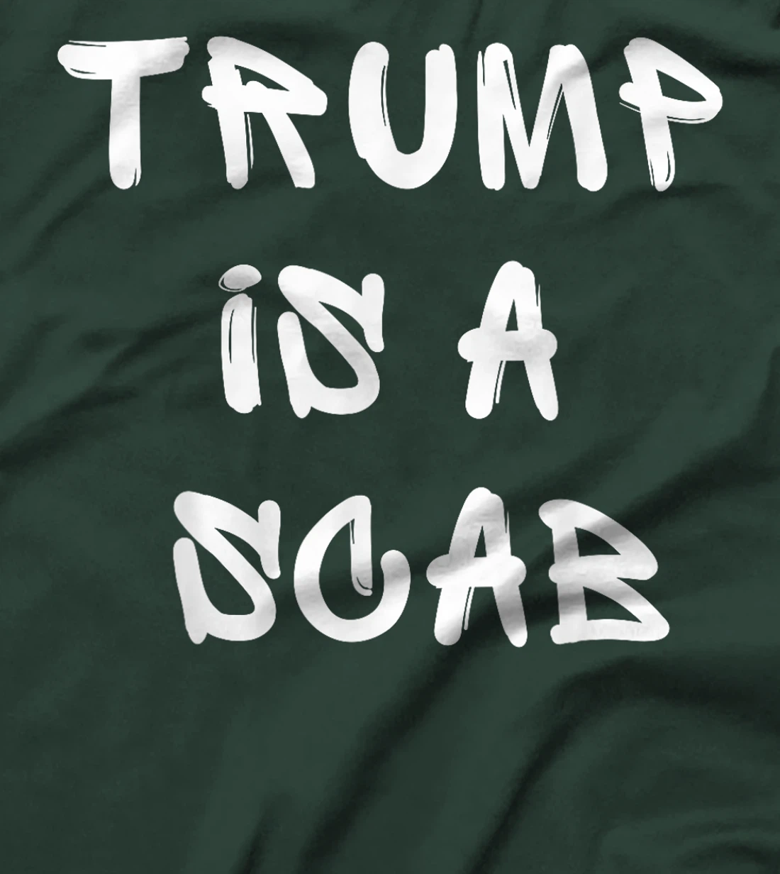 Donald Trump is a SCAB Vote Harris T-Shirt