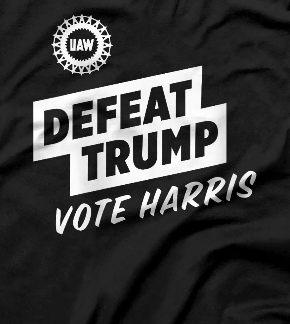 Womens Defeat Trump Vote Harris T-Shirt