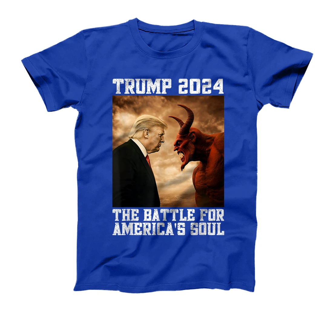 Righteous Trump 2024 Christian Battle For America's Soul T-Shirt