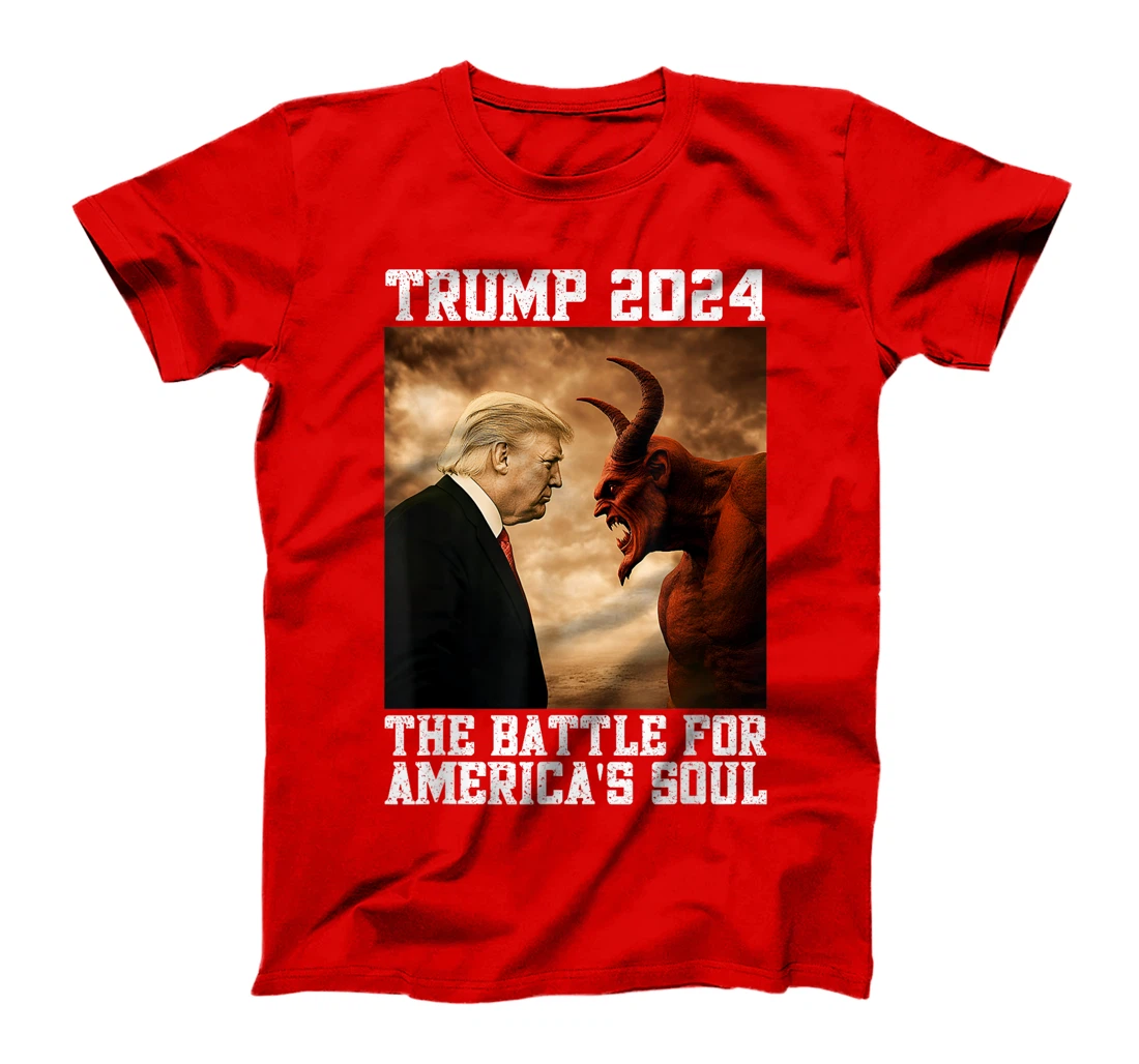 Righteous Trump 2024 Christian Battle For America's Soul T-Shirt