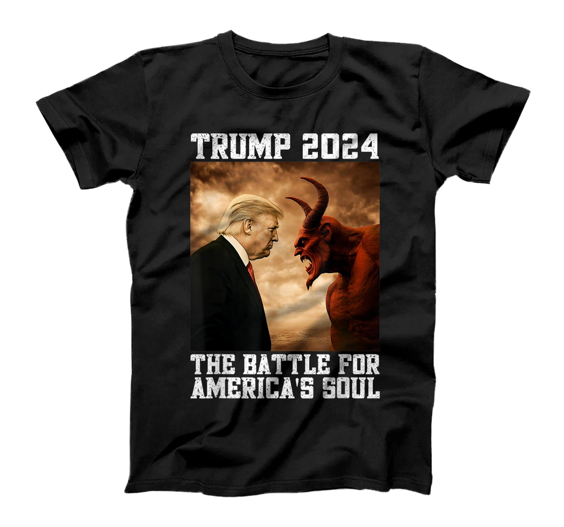 Righteous Trump 2024 Christian Battle For America's Soul T-Shirt