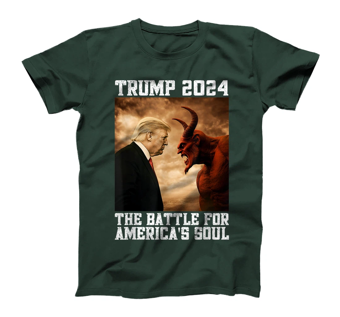 Righteous Trump 2024 Christian Battle For America's Soul T-Shirt