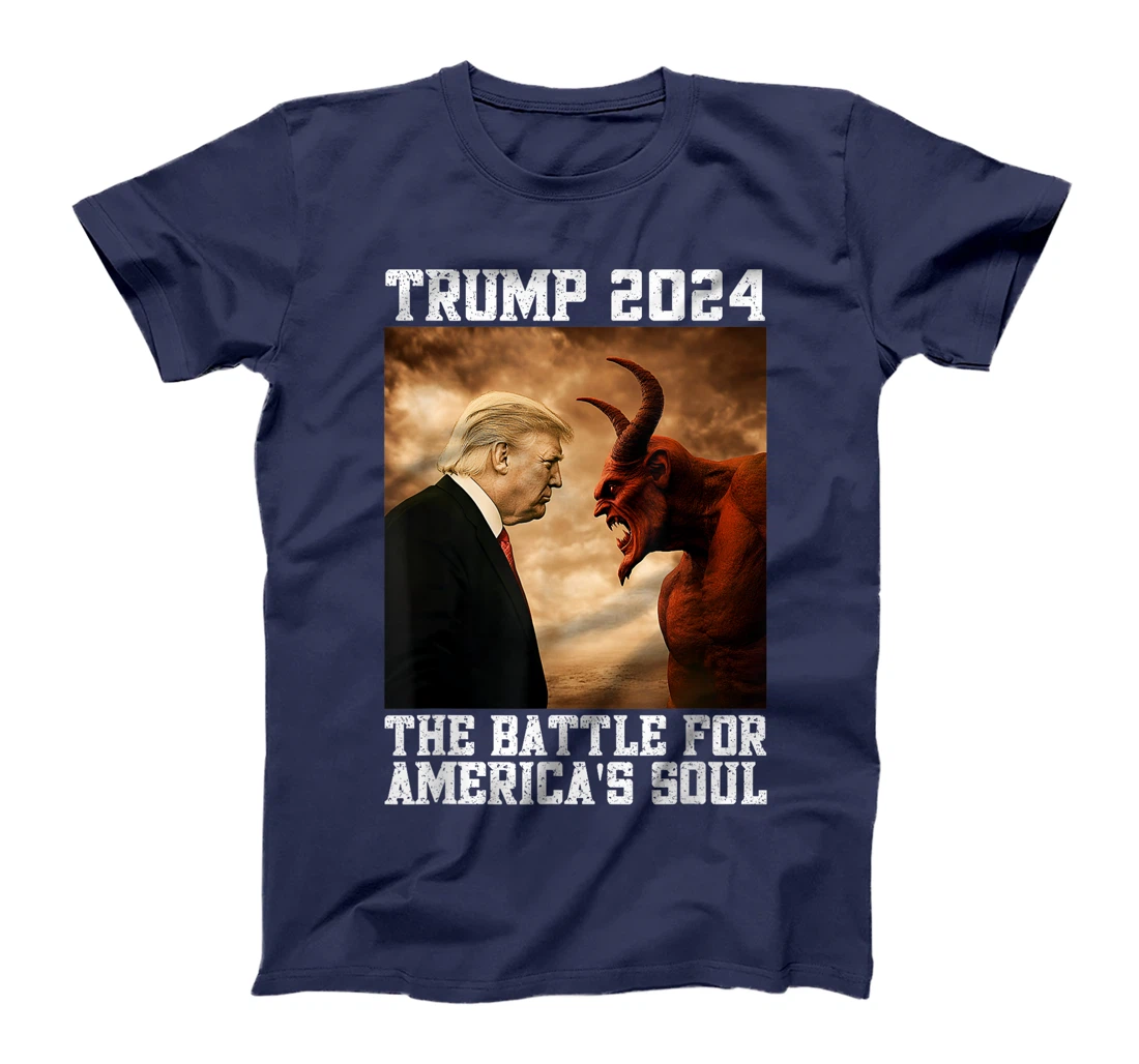 Righteous Trump 2024 Christian Battle For America's Soul T-Shirt