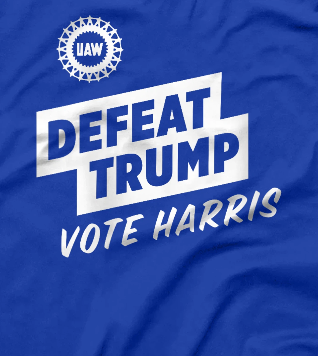 Womens Defeat Trump Vote Harris T-Shirt