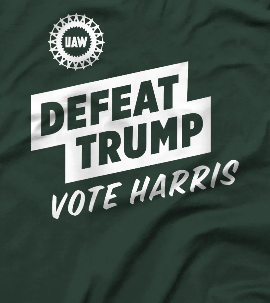 Womens Defeat Trump Vote Harris T-Shirt
