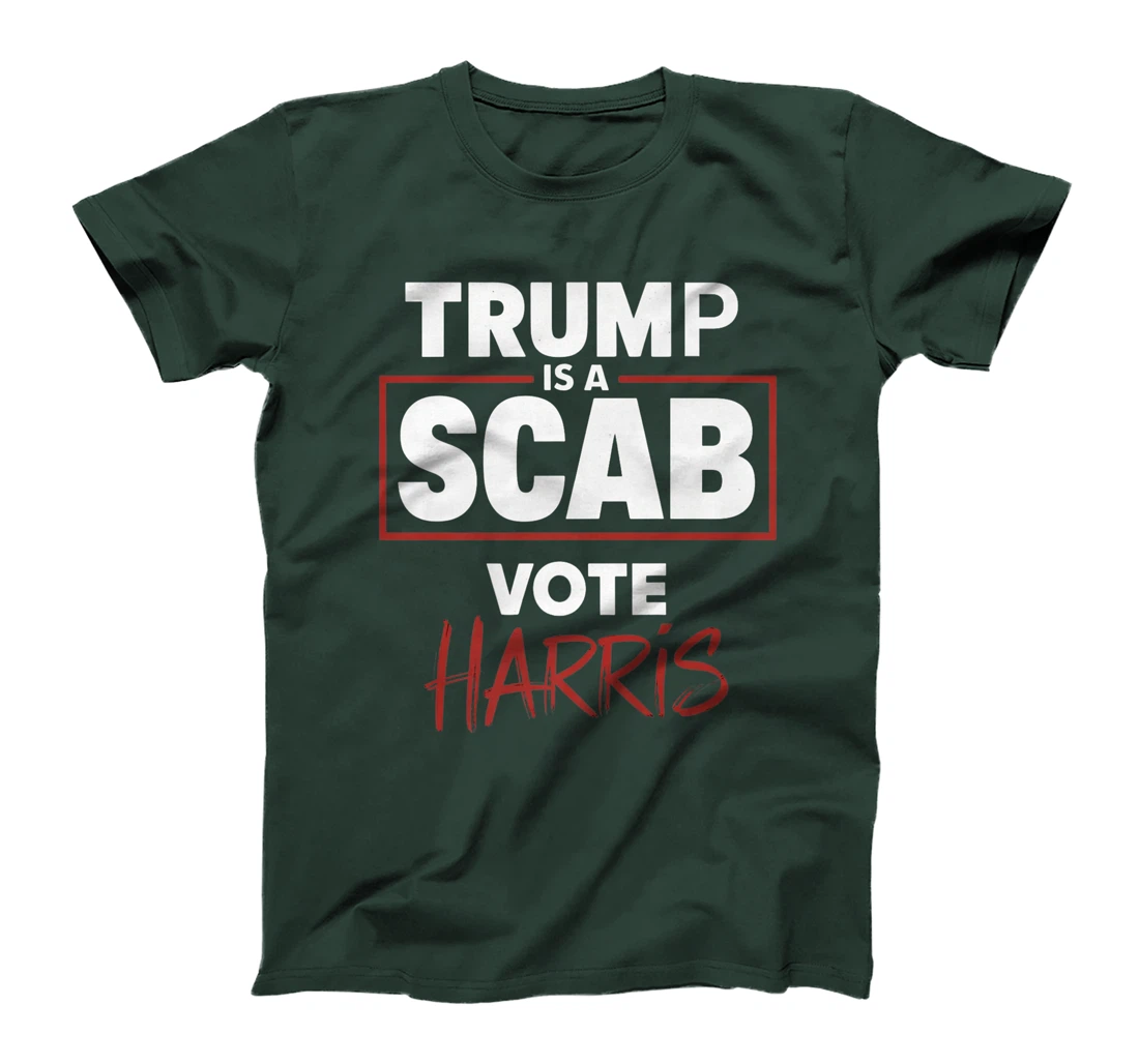 Trump Is A Scab Vote Harris Premium T-Shirt