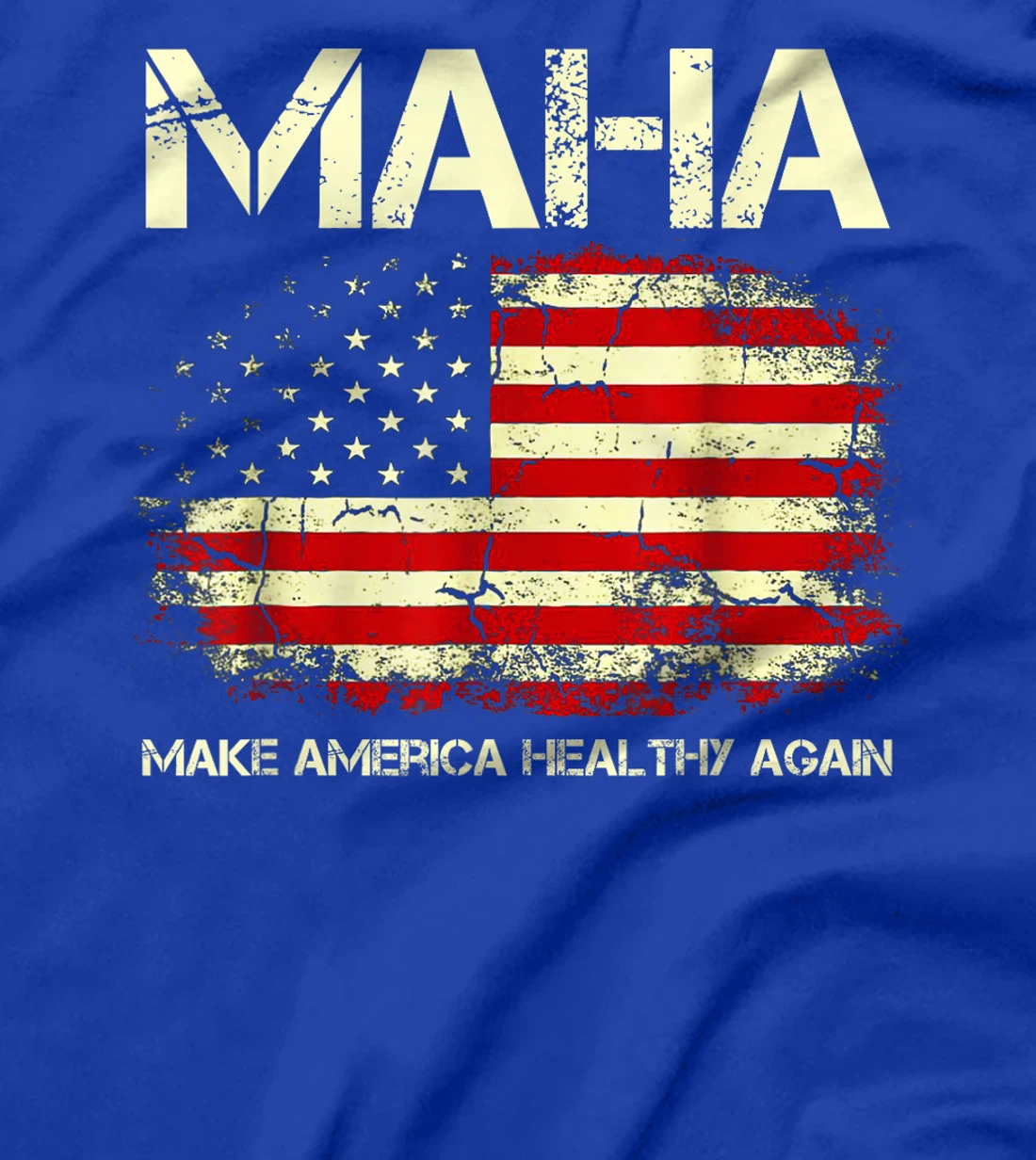 Make America Healthy Again USA Flag Trump Vance Kennedy 2024 T-Shirt