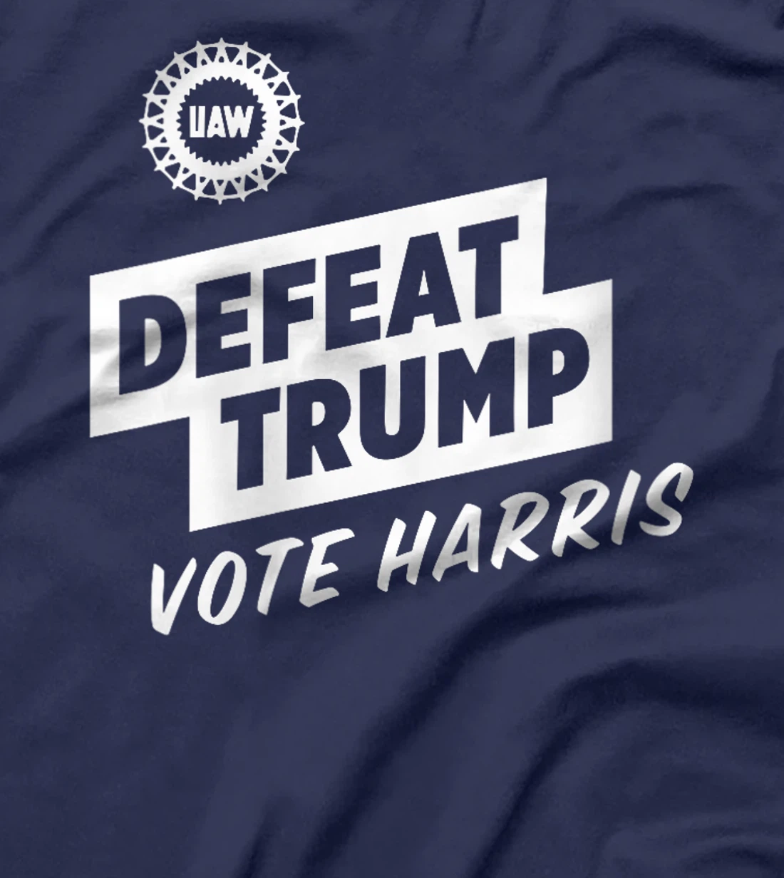 Womens Defeat Trump Vote Harris T-Shirt
