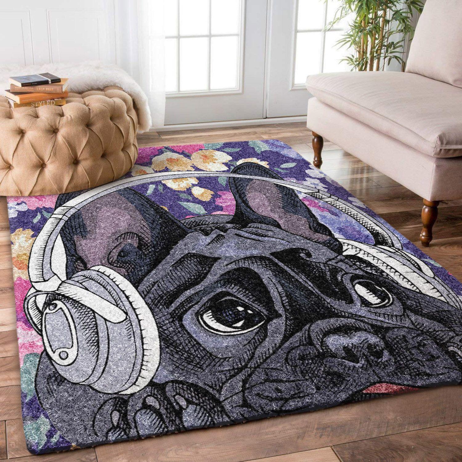 Bulldog Rug - Rug, Doormat, Bath Mat