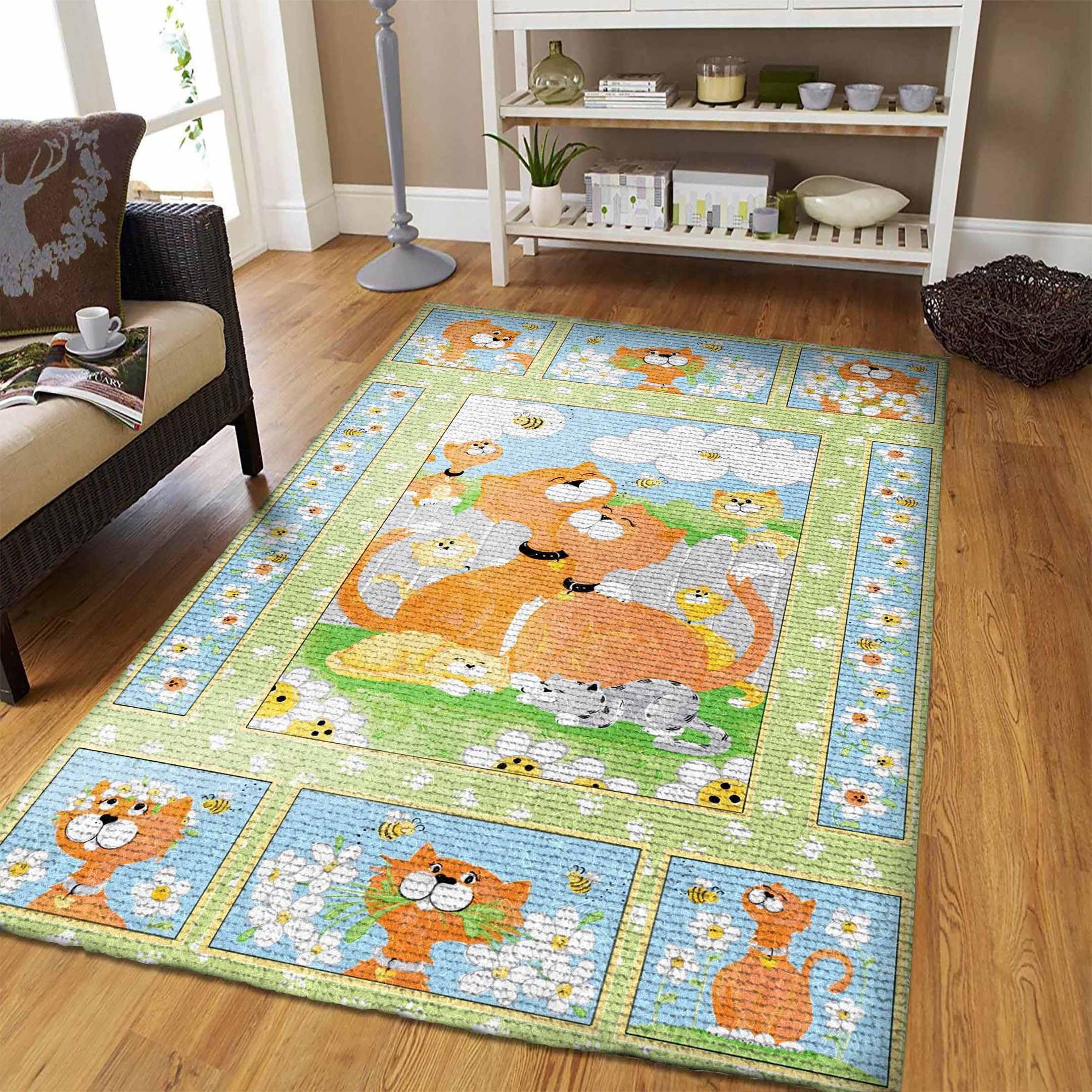 Cat Rug - Rug, Doormat, Bath Mat