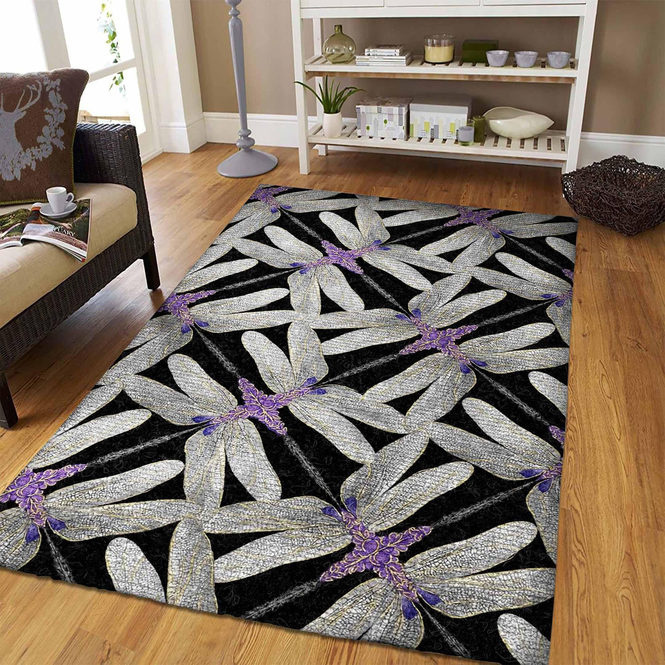 Dragonfly Rug - Rug, Doormat, Bath Mat