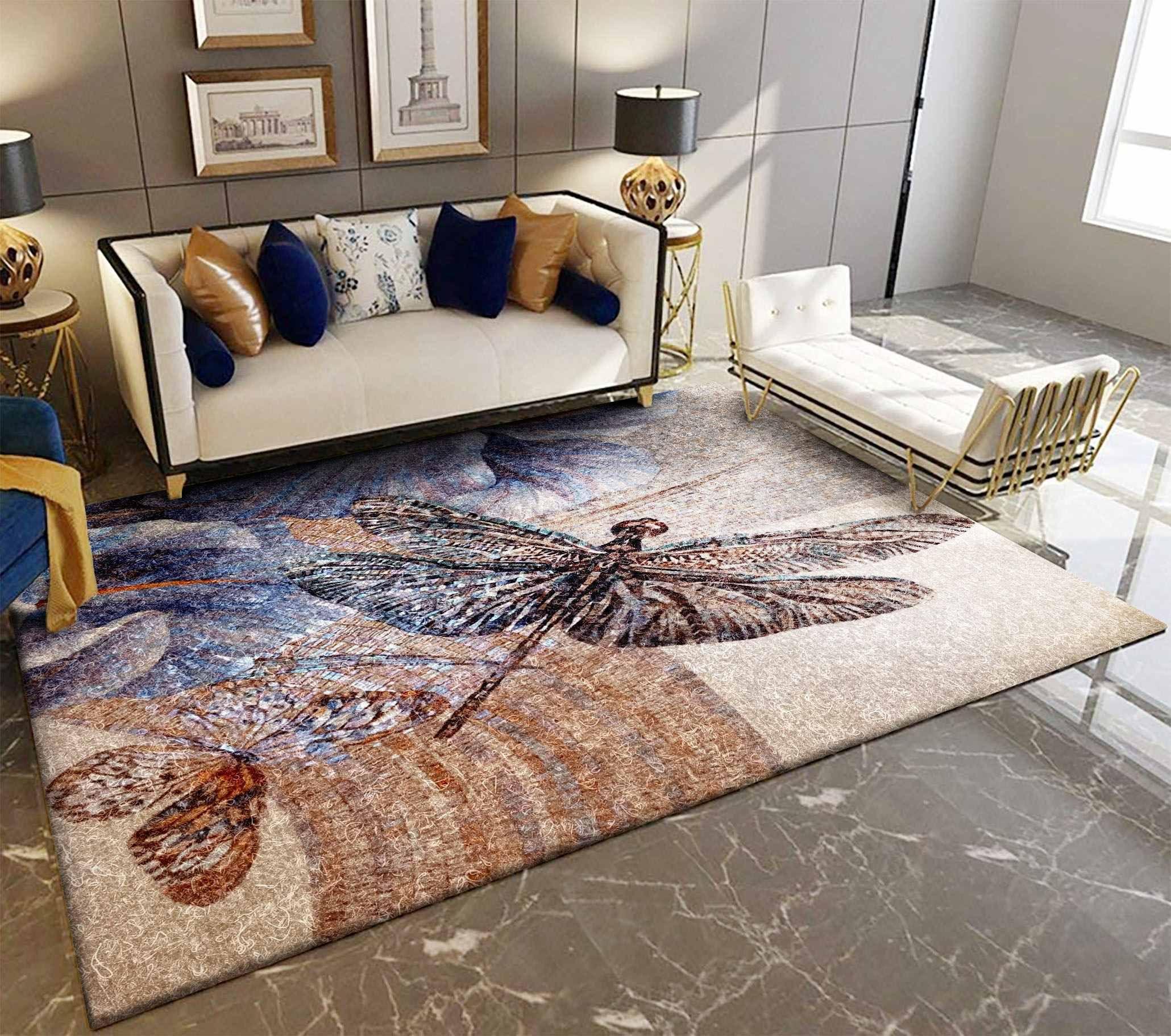 Dragonfly Rug - Rug, Doormat, Bath Mat