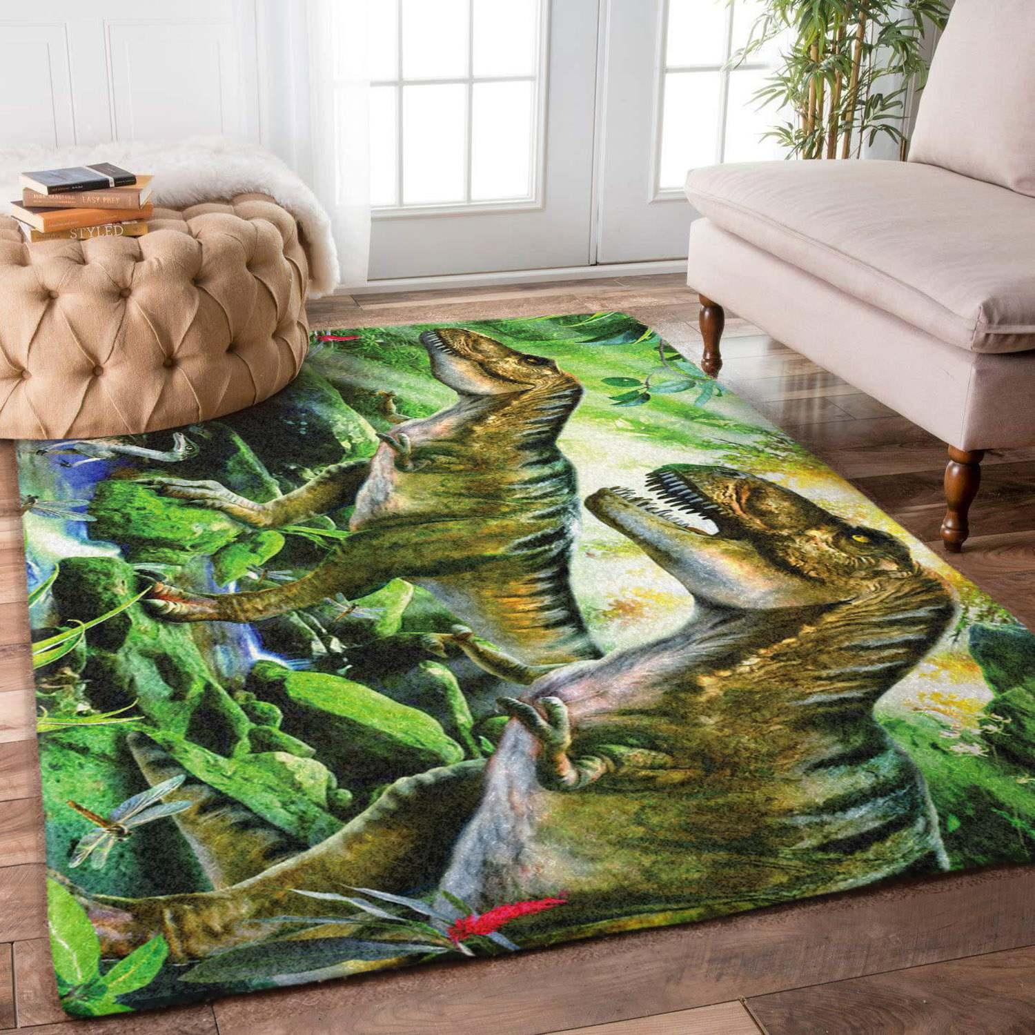 Dinosaurs Rug - Rug, Doormat, Bath Mat