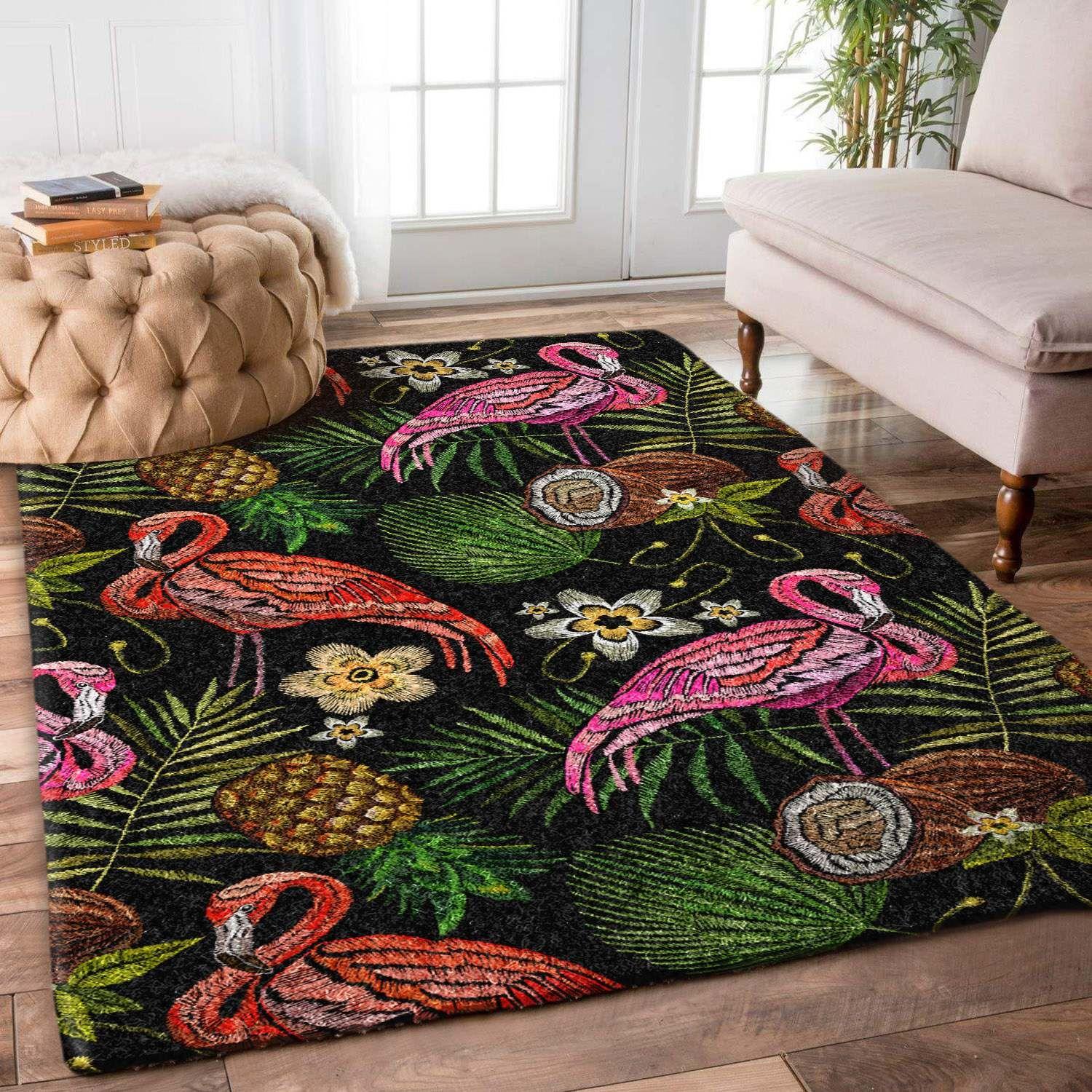 Flamingo Rug - Rug, Doormat, Bath Mat