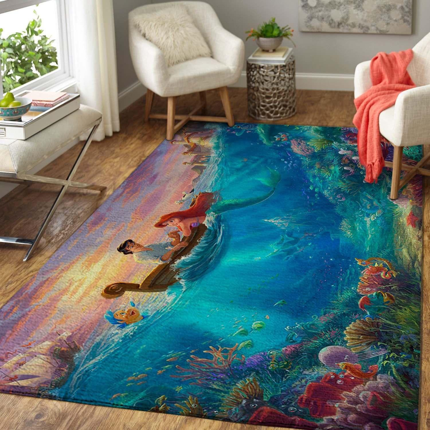 Gift For Fans Little Mermaid Area Rug - Rug, Doormat, Bath Mat