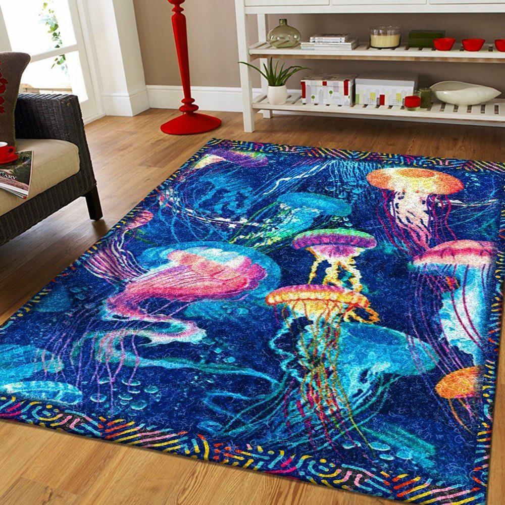 Jellyfish Rug - Rug, Doormat, Bath Mat