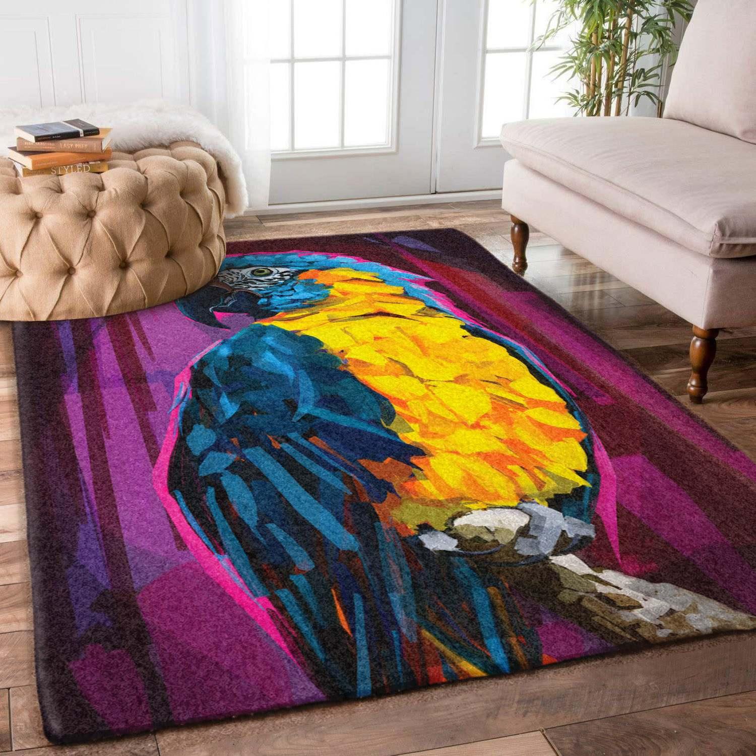 Parrot Rug - Rug, Doormat, Bath Mat