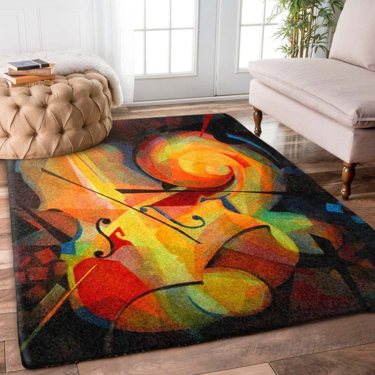 Violin Rug - Rug, Doormat, Bath Mat