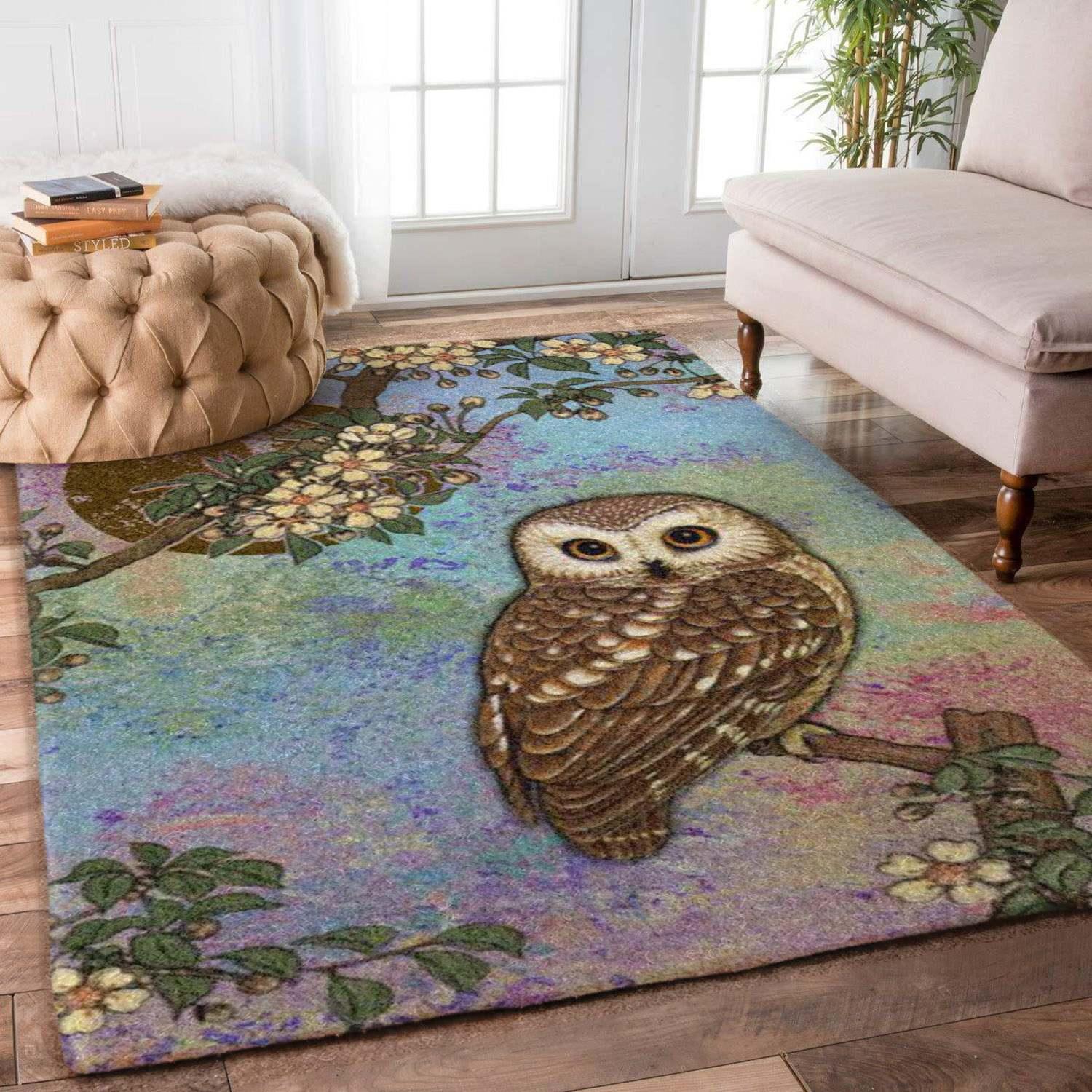 Owl Rug - Rug, Doormat, Bath Mat