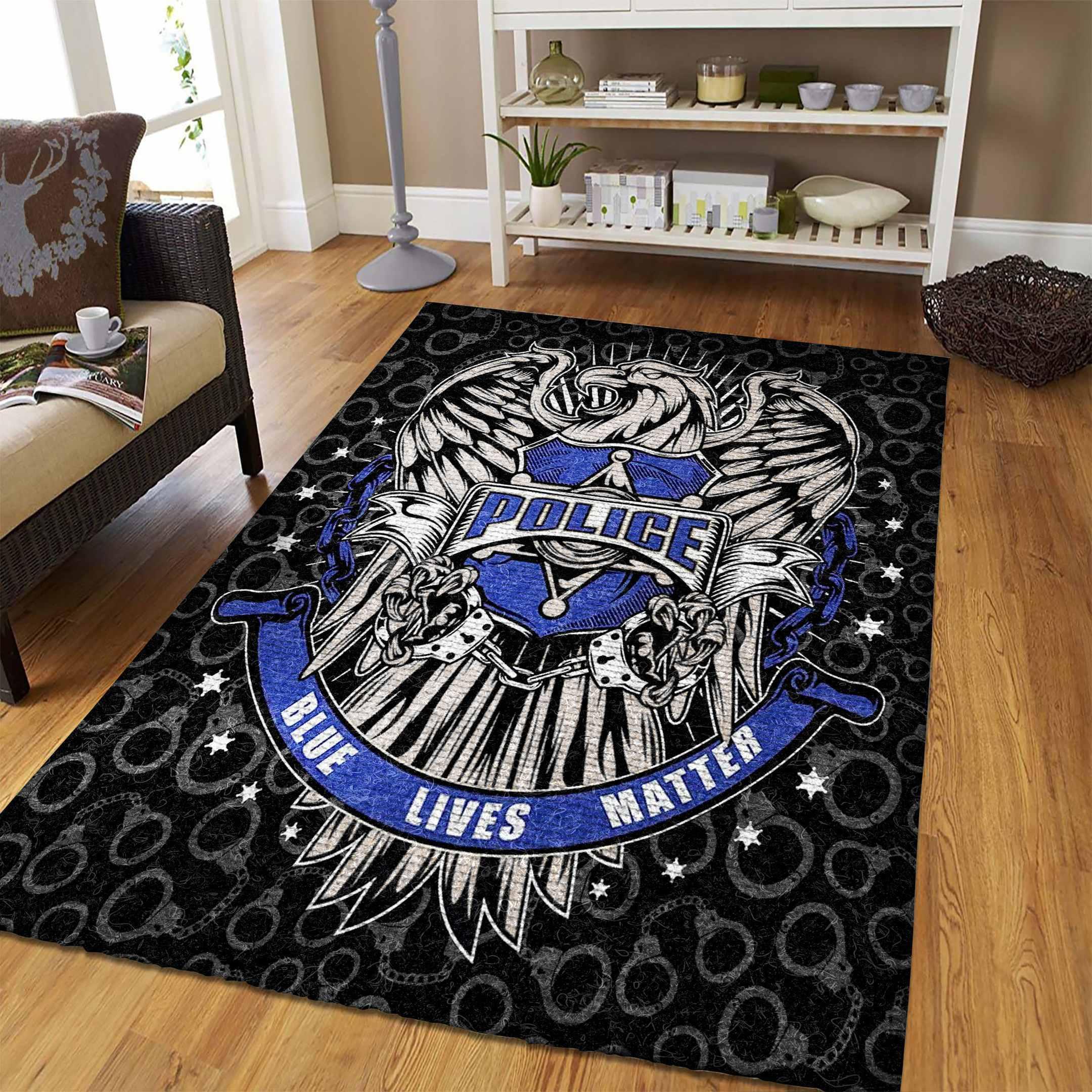 Police Rug - Rug, Doormat, Bath Mat