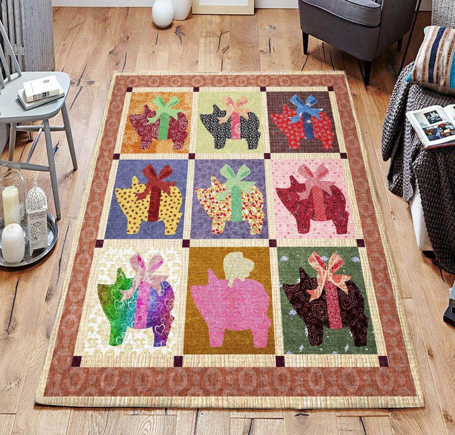 Pig Gs Rug - Rug, Doormat, Bath Mat