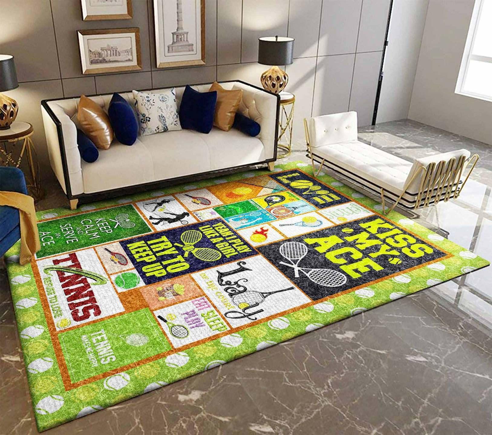 Tennis Rug - Rug, Doormat, Bath Mat