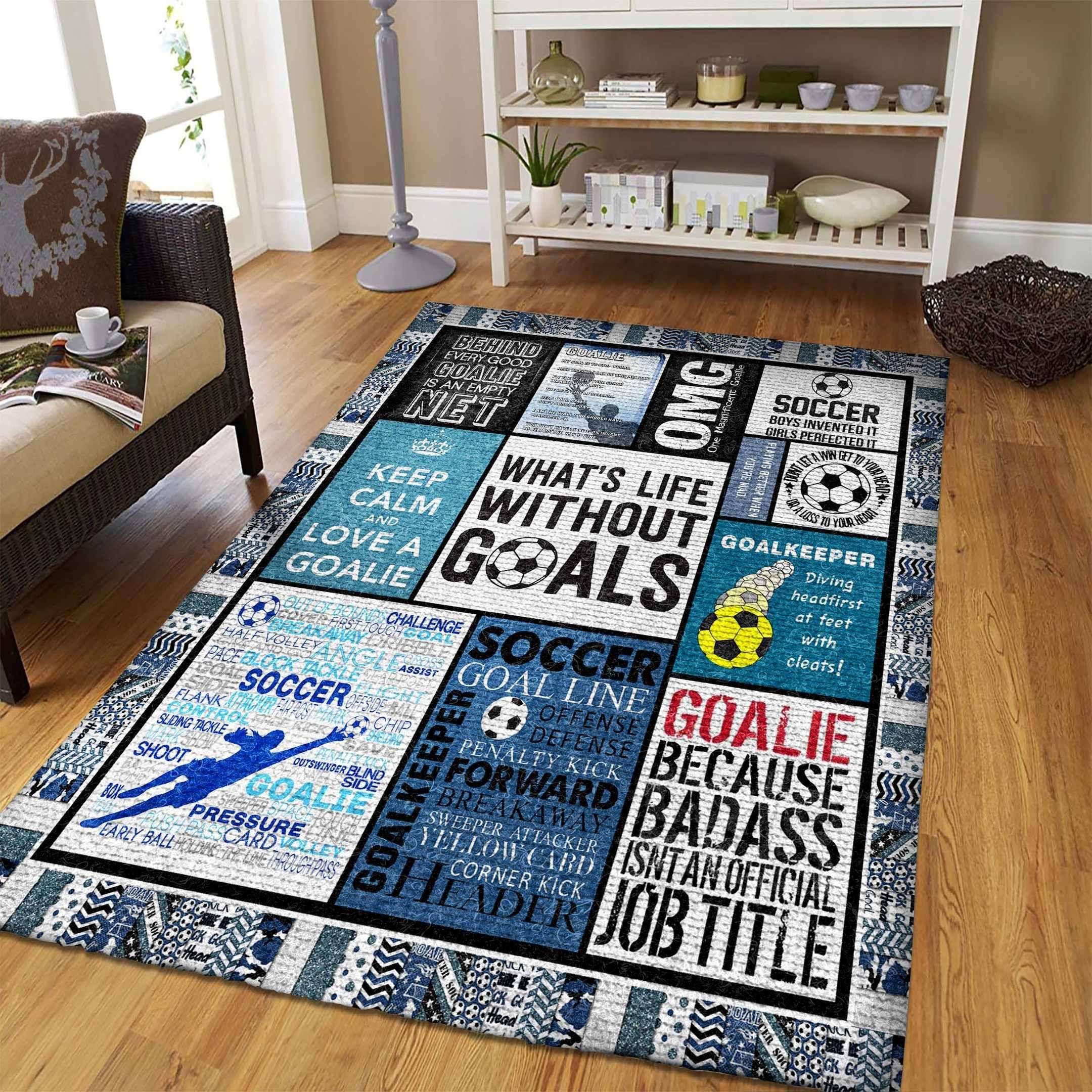 Soccer - Rug, Doormat, Bath Mat