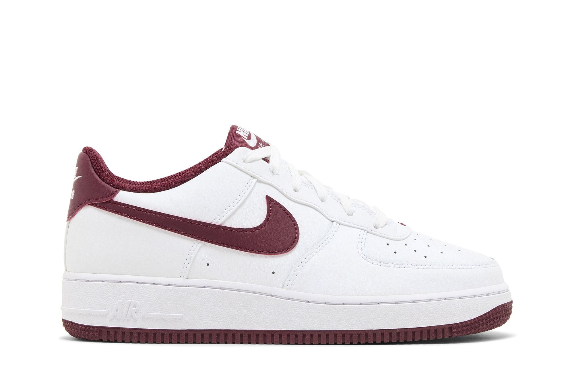 ( Youth ) Nike Air Force 1 White Team Red FV5948-105