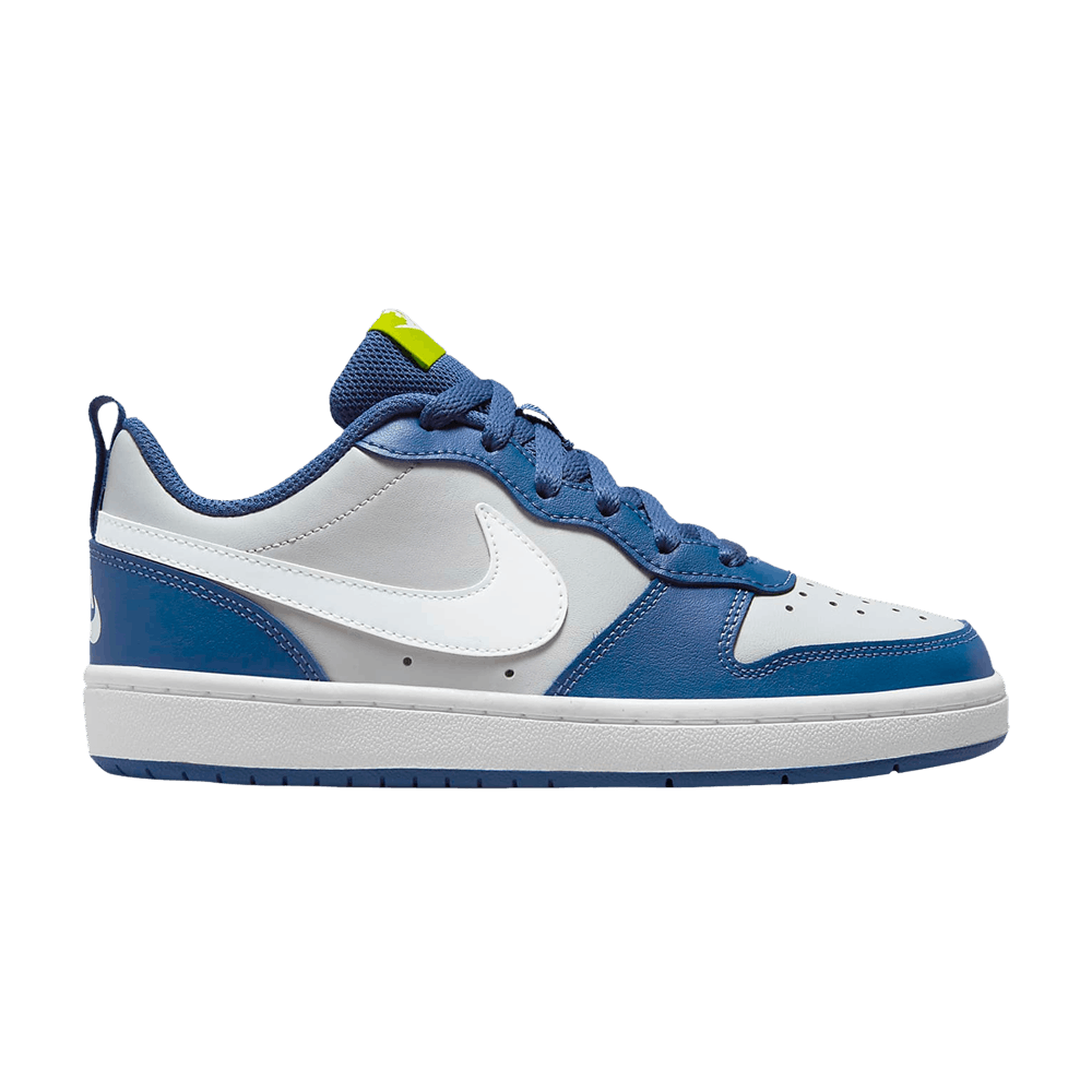 ( Youth ) Nike Court Borough Low 2 ‘Grey Fog Mystic Navy’ BQ5448-016