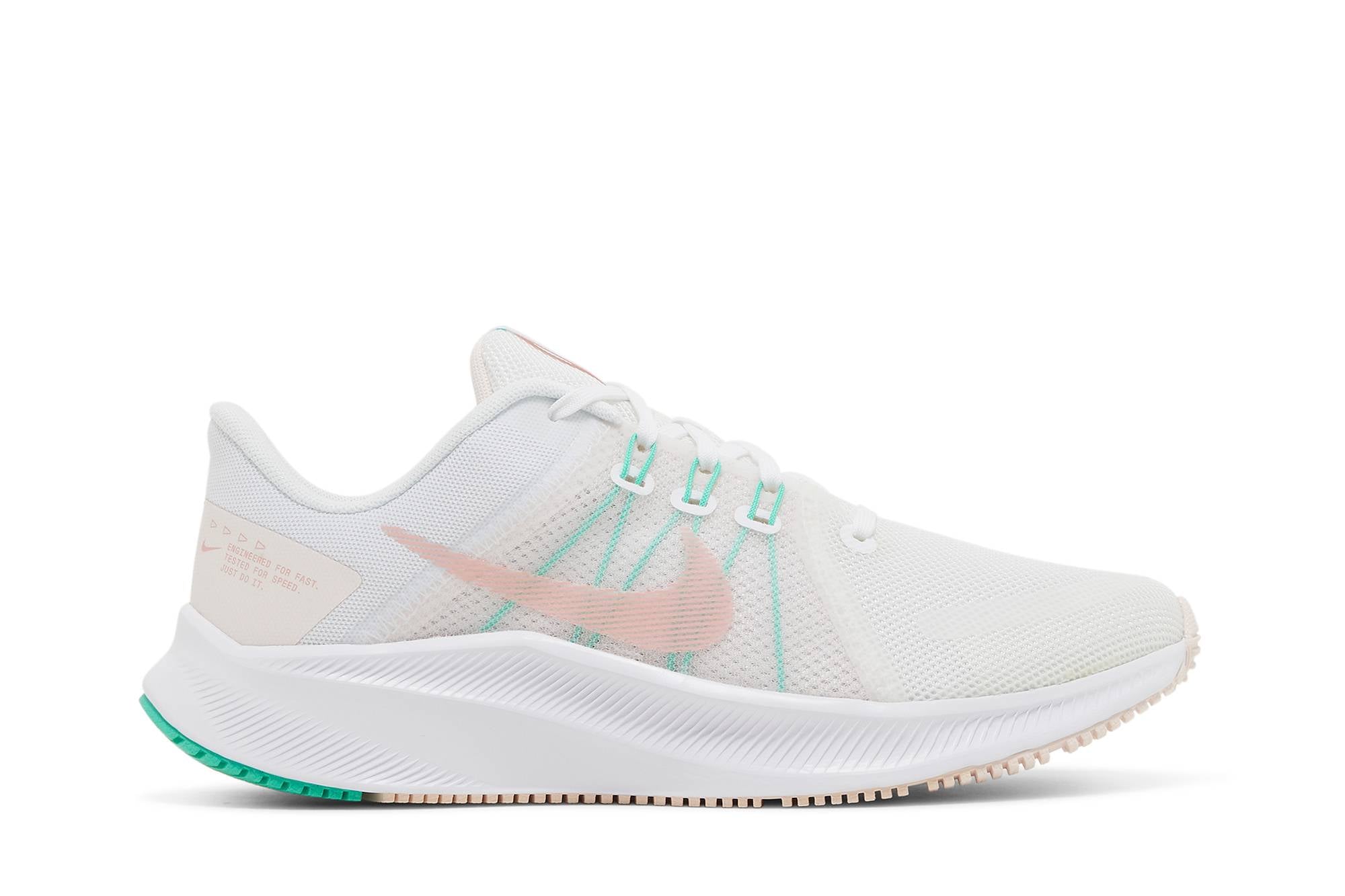 ( Women ) Nike Quest 4 ‘White Pink’ DA1106-105