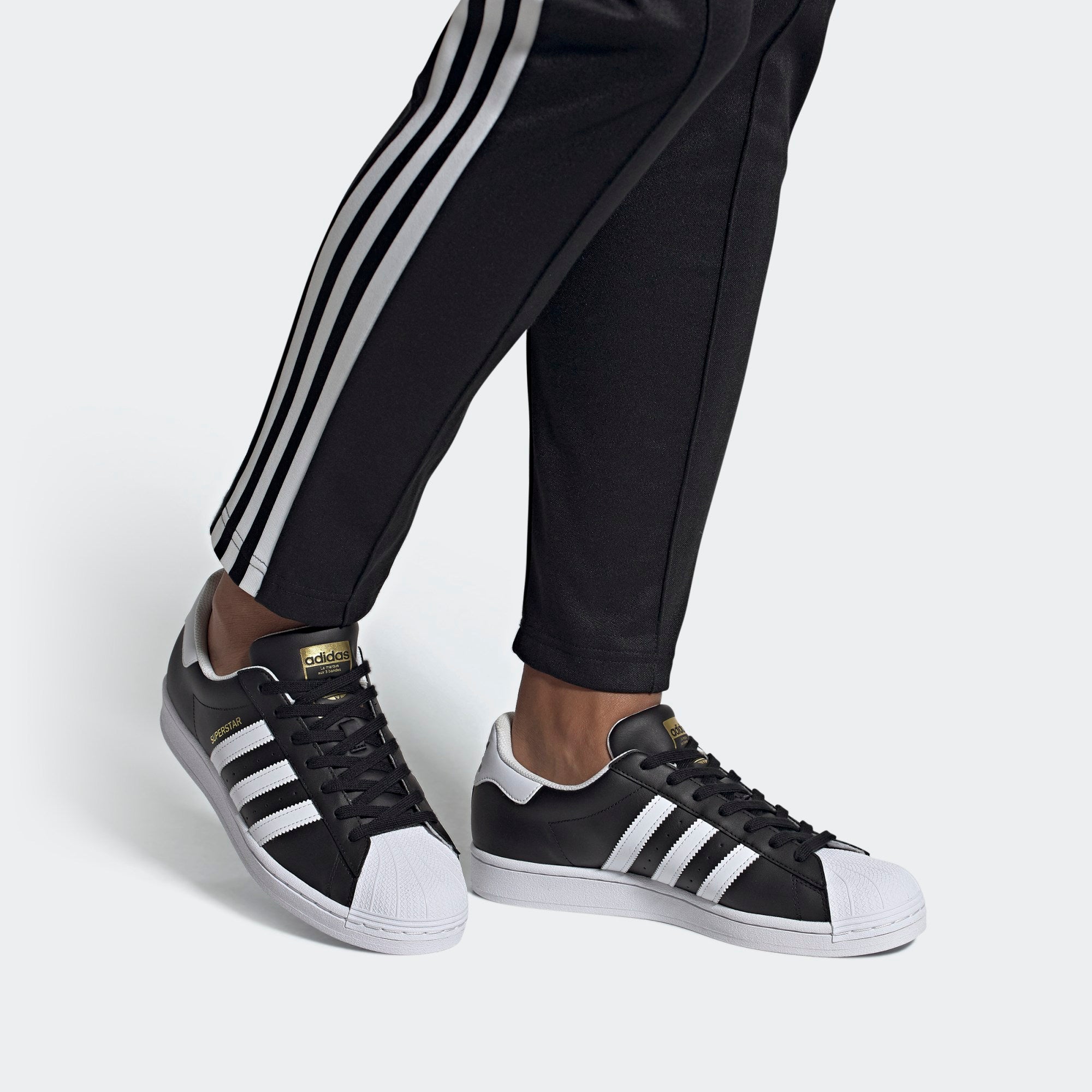 Adidas Originals Superstar Shoes ‘Black White Gold’ FX2331 - Image 13