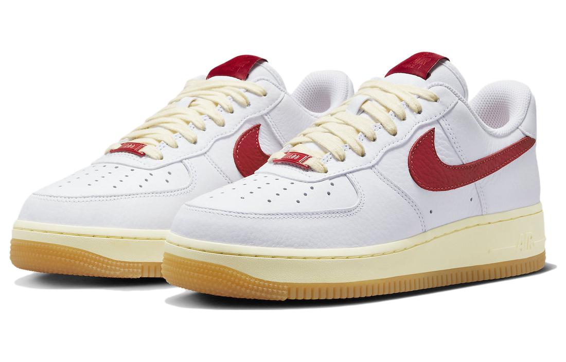 ( Women ) Nike Air Force 1 ’07 ‘White Red Gum’ FN3493-100 - Image 3