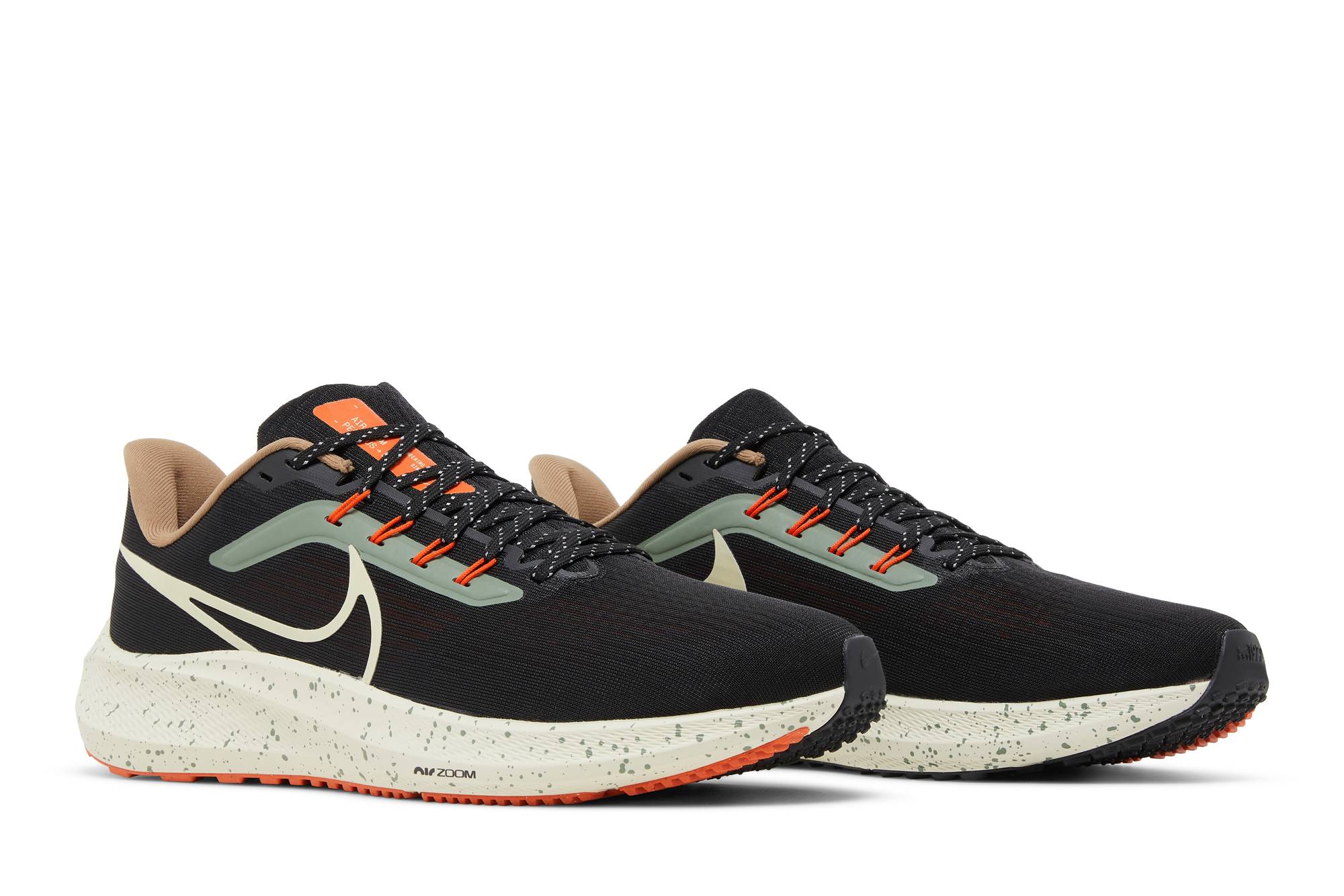 Nike Air Zoom Pegasus 39 ‘Black White Orange’ DX6039-071 - Image 8